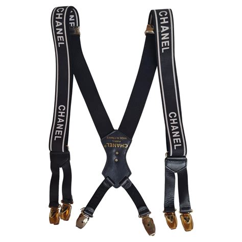 vintage chanel suspenders for sale|chanel suspenders On Sale .